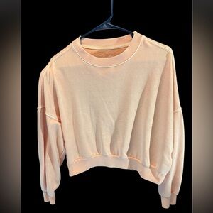 Women’s Medium Magnolia Peach Sweatshirt